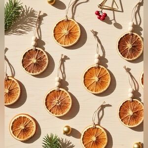 FREE Custom Label + Gift Wrap | DIY Dried Orange Ornament Kit 🍊 | 6 Count Set